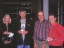 Eva Koppelhaus, Phil Currie, Jack Neuzil, CVRMS member  Bill Desmarias Cedar Rapids 2002