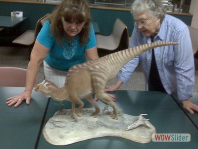 Scale Model of EIPP's Dinosaur Laura at Sep 2011 meeting